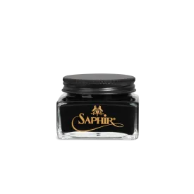 01 Noir - Saphir Médaille d'Or Pommadier Cream Shoe Polish 75ml