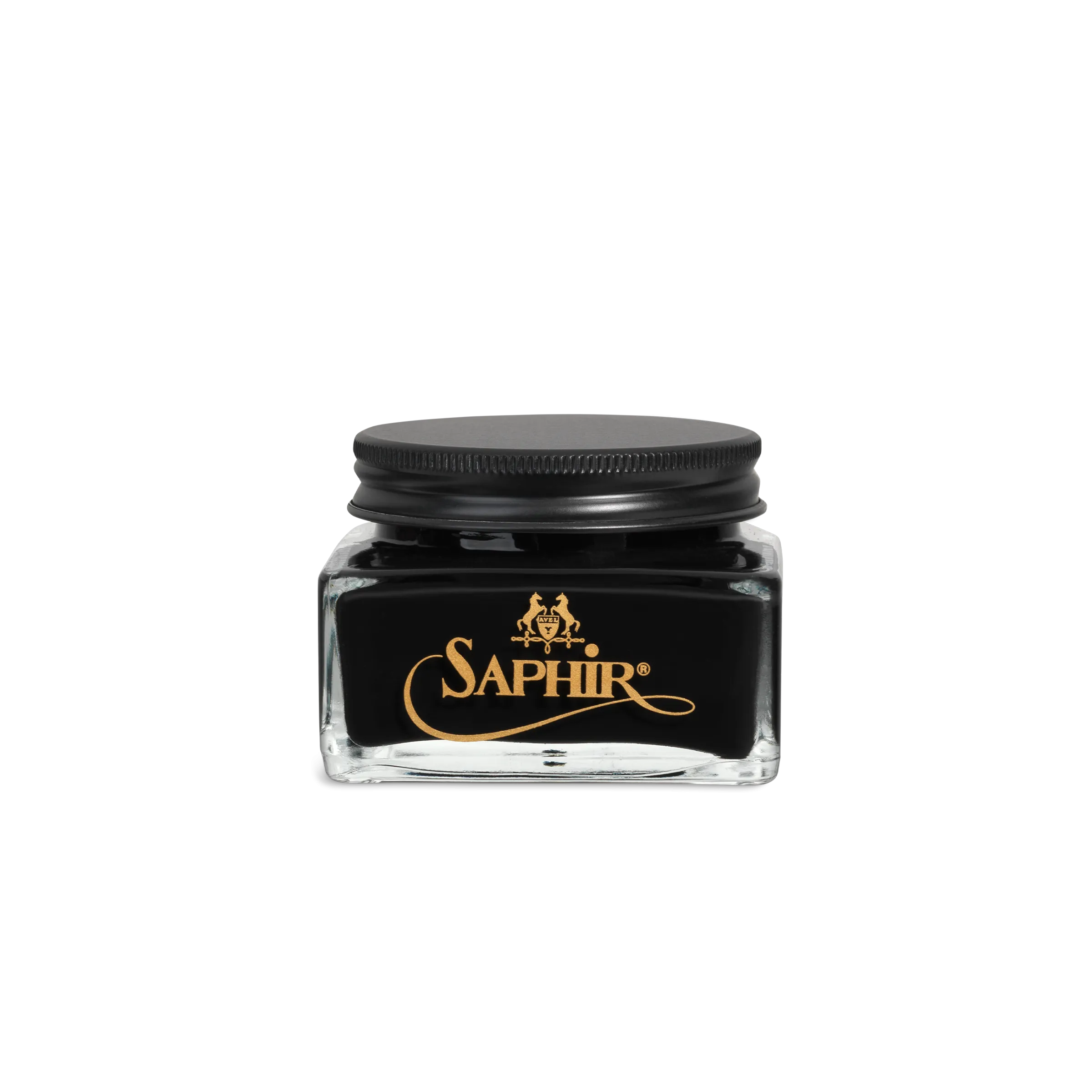 01 Noir - Saphir Médaille d'Or Pommadier Cream Shoe Polish 75ml