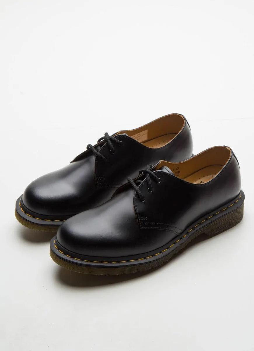 1461 3 Eye Shoes - Black Smooth