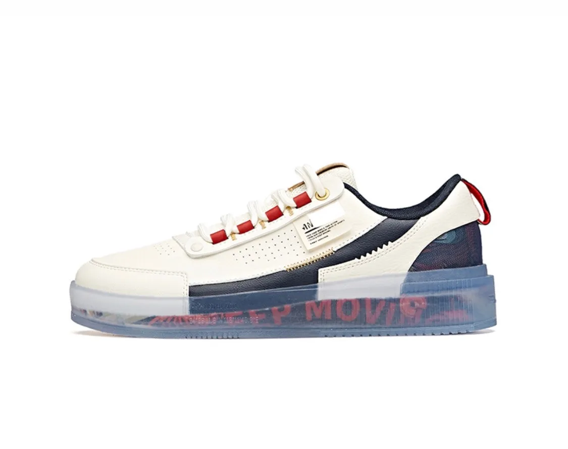 Anta Men's Life Series Jelly Low White/Black/Red