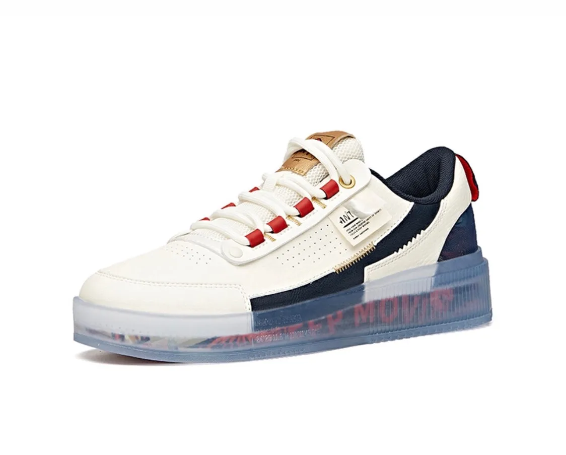 Anta Men's Life Series Jelly Low White/Black/Red