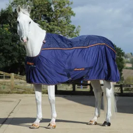 Bucas Therapy Cooler Rug - Horse - Navy/Orange