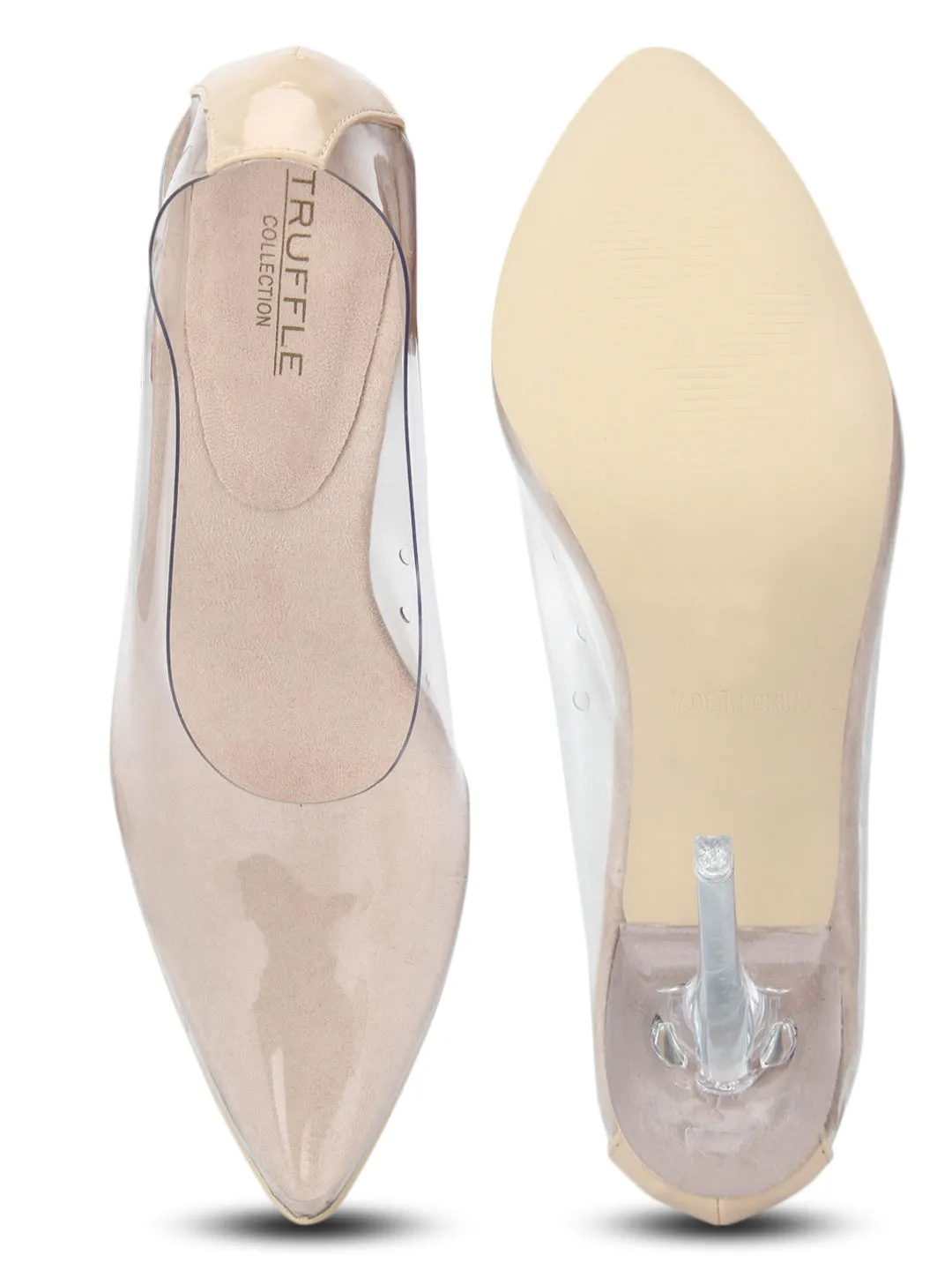 Clear Perspex Pump Stilettos