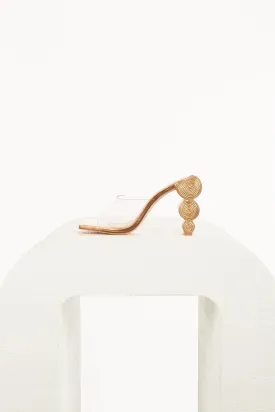 Cult Gaia Peya Sandal Gold