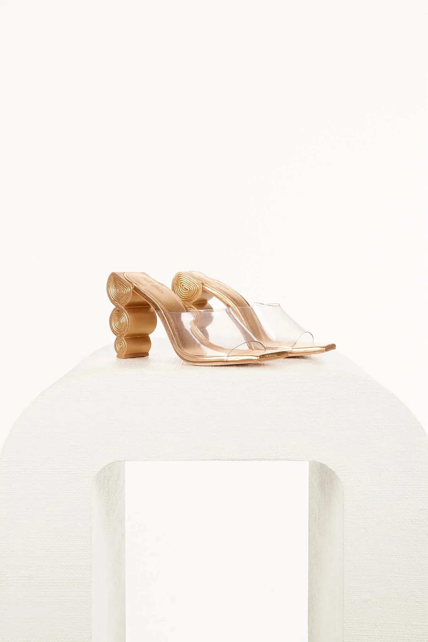 Cult Gaia Peya Sandal Gold