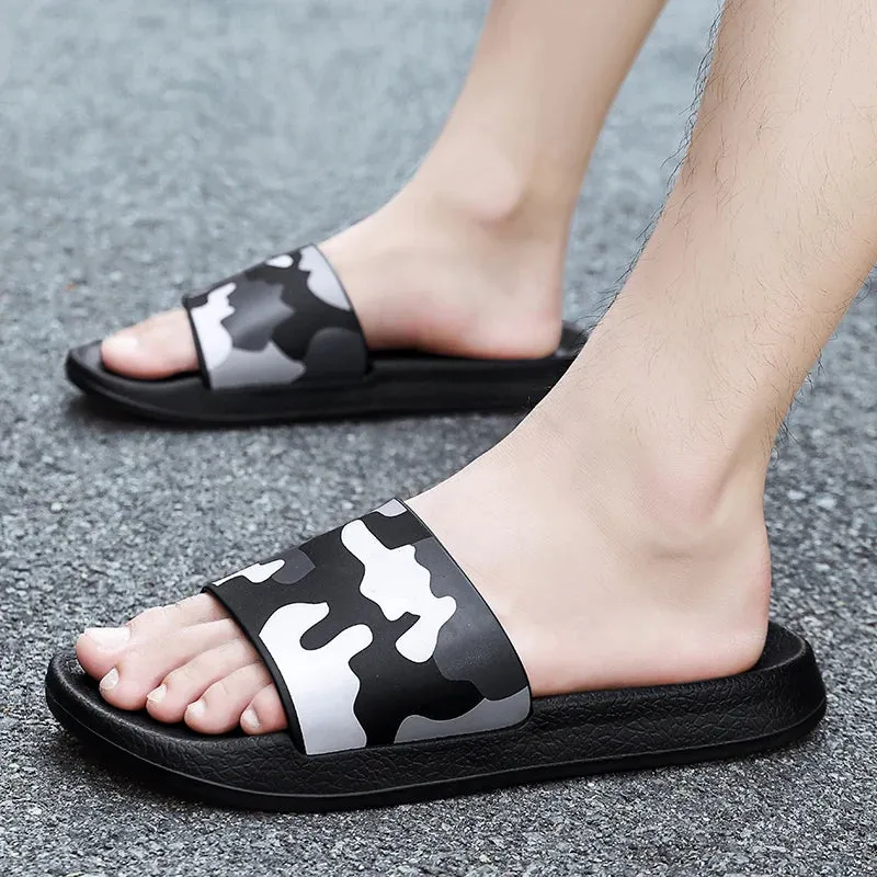 Hnzxzm New Large Size 40-47 Youth Fashion Sandals Comfortable All Season Men Casual Slippers Popular Daily Seaside Water Shoes