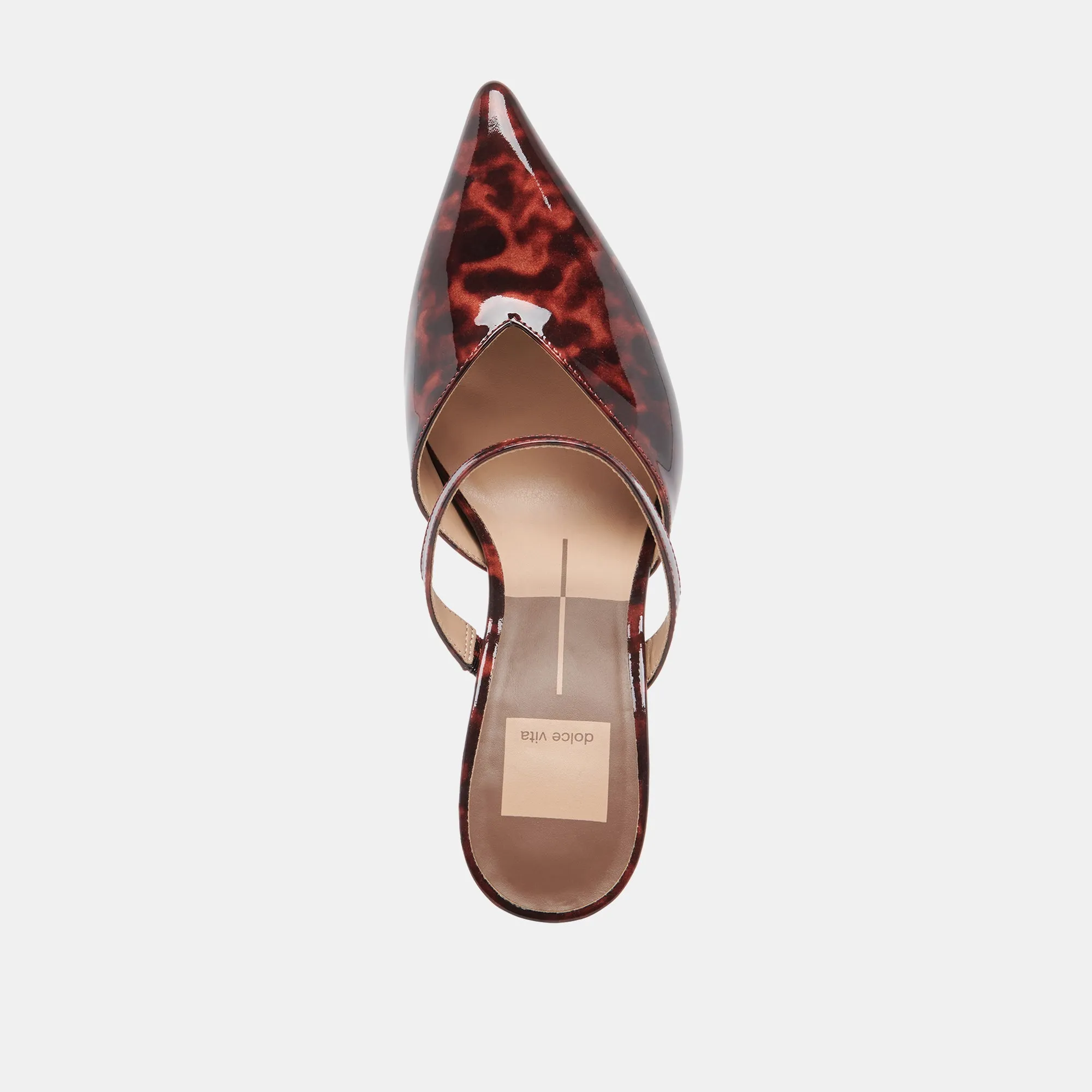 KANIKA HEELS TORTOISE PATENT LEATHER