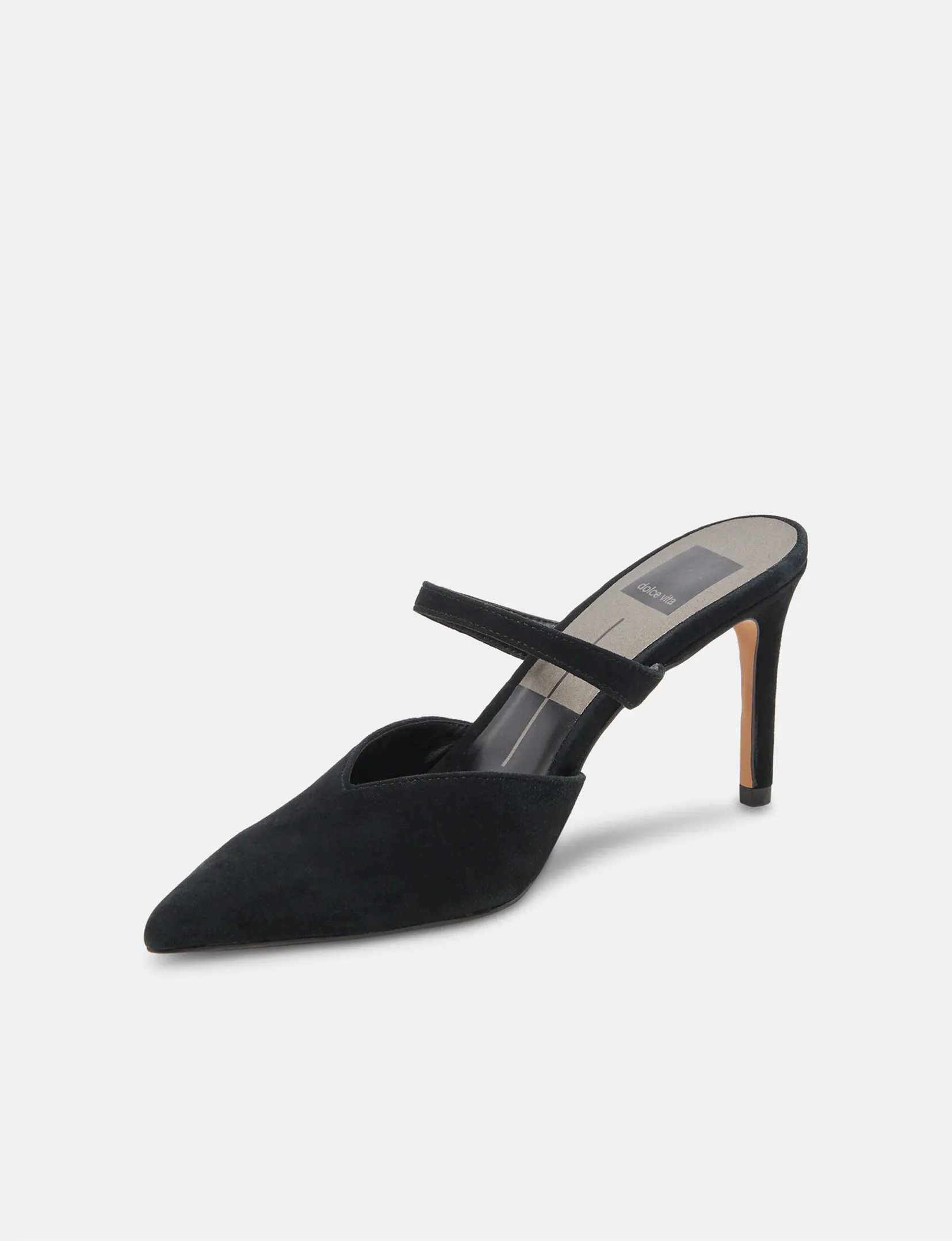 Kanika High Heels, Onyx Suede