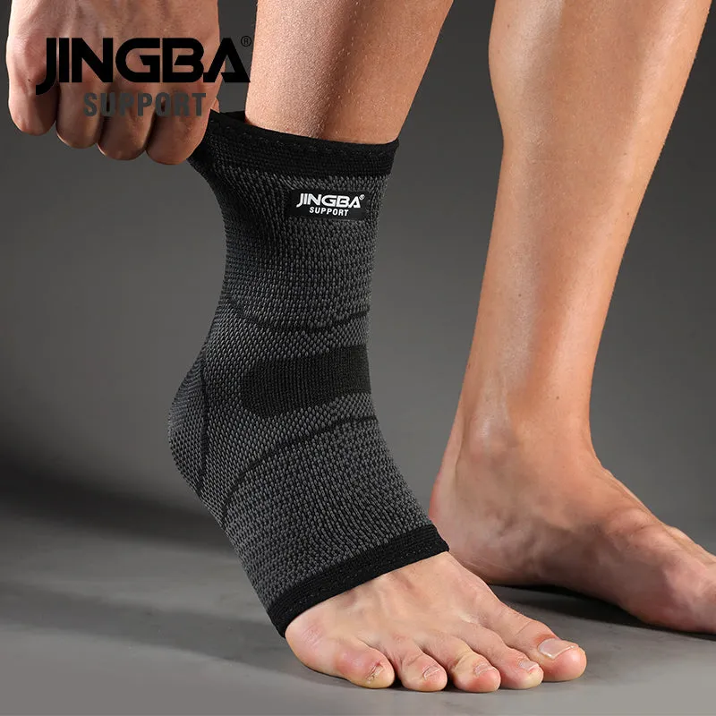 Knitted Elastic Ankle Support Compression Sleeve for Sports Injury Protection