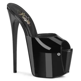 Pleaser Jubilant-01-Black-Size 8-Clearance