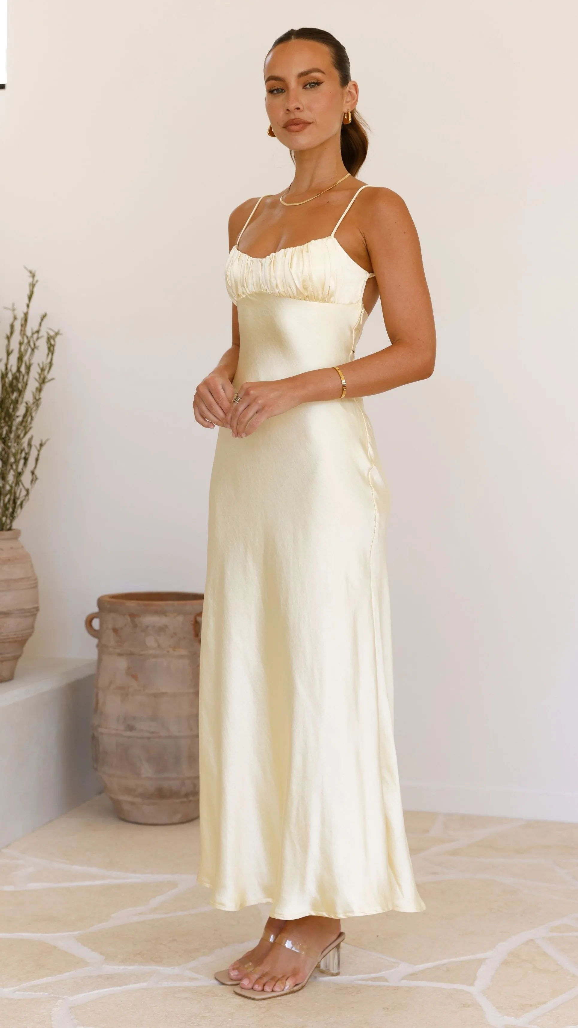 Rue Maxi Dress - Yellow