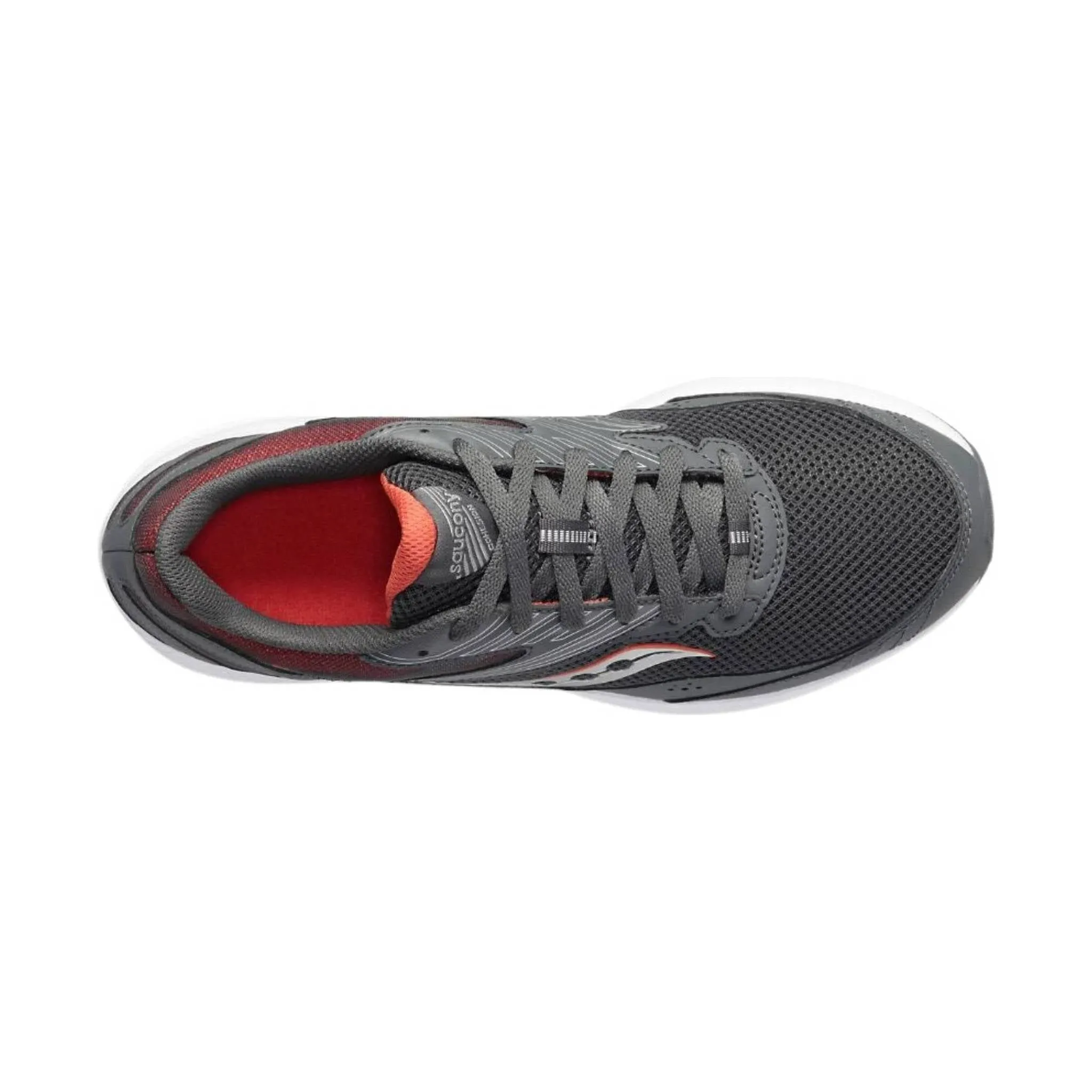 Saucony Men's Cohesion 15 Running Shoes - Shadow/Poppy