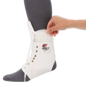 Swede-O® Ankle Lok® Brace, Padded Tongue, White