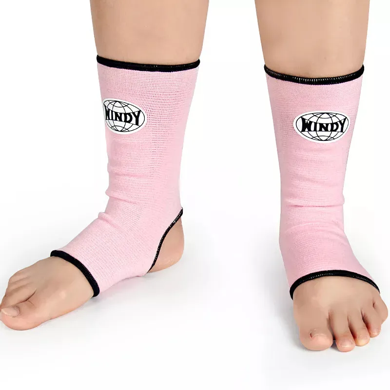 WINDY AG1 MUAY THAI BOXING MMA ANKLE SUPPORT GUARD SIZE FREE 6 COLOURS