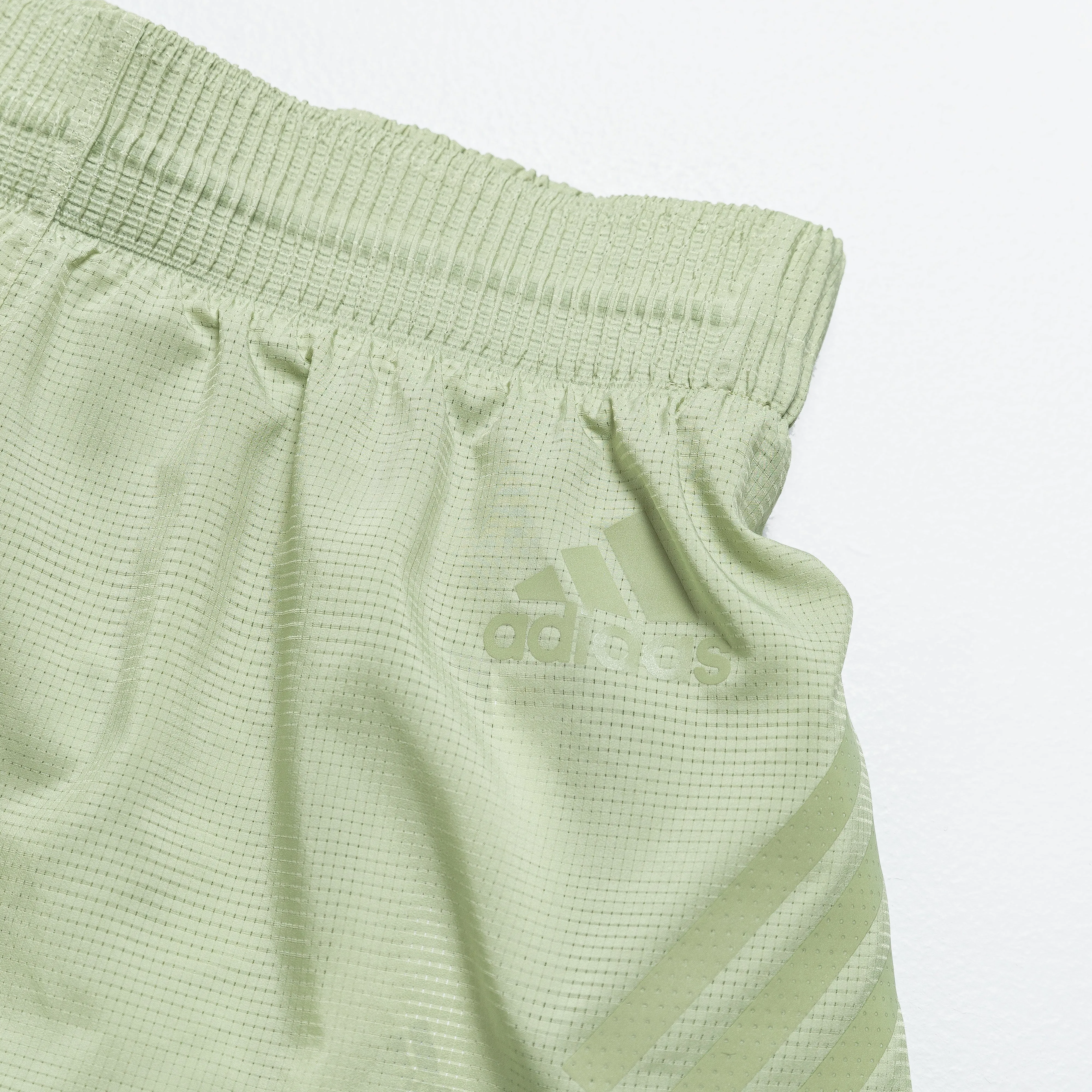 Womens Adizero 3" Split Shorts - Magic Lime