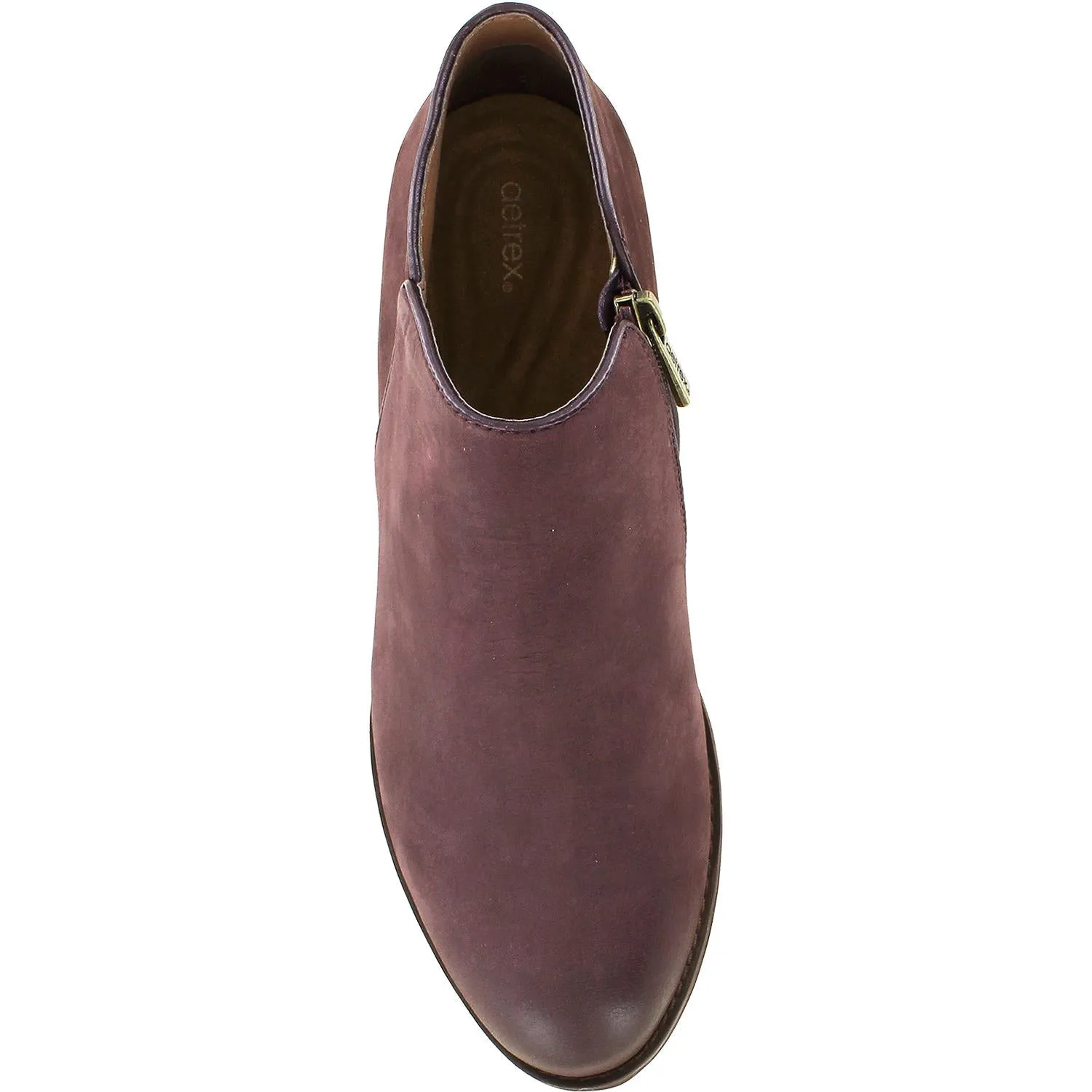 Women's Aetrex Laurel Wine Nubuck