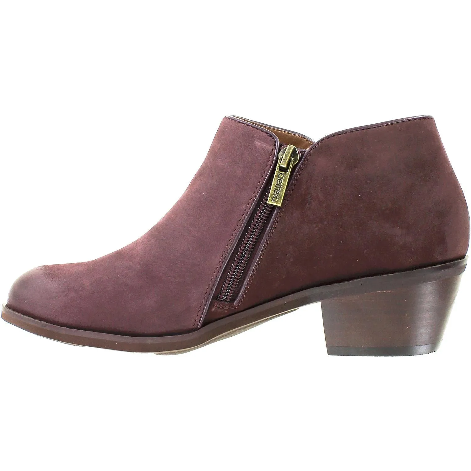 Women's Aetrex Laurel Wine Nubuck