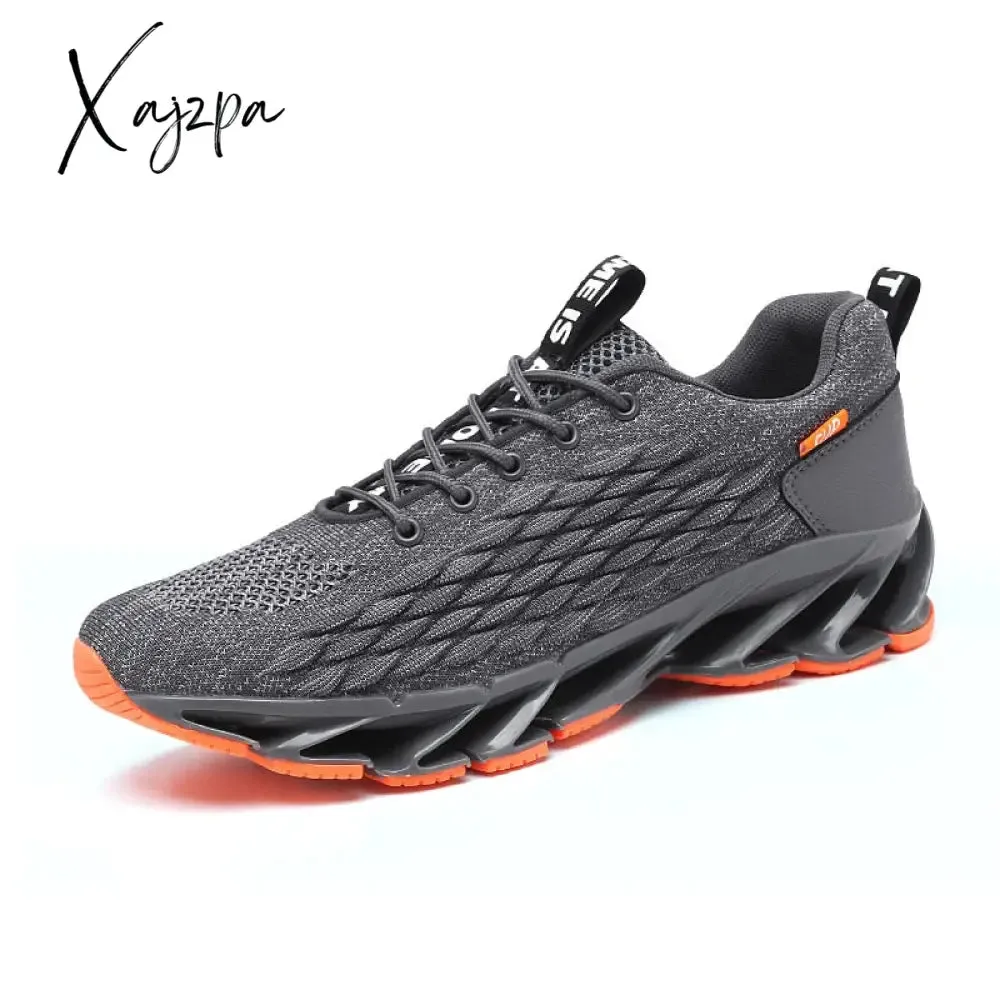 Xajzpa - Men's sneakers running shoes new fashion shock absorption soft comfortable breathable casual running men's trend shoes