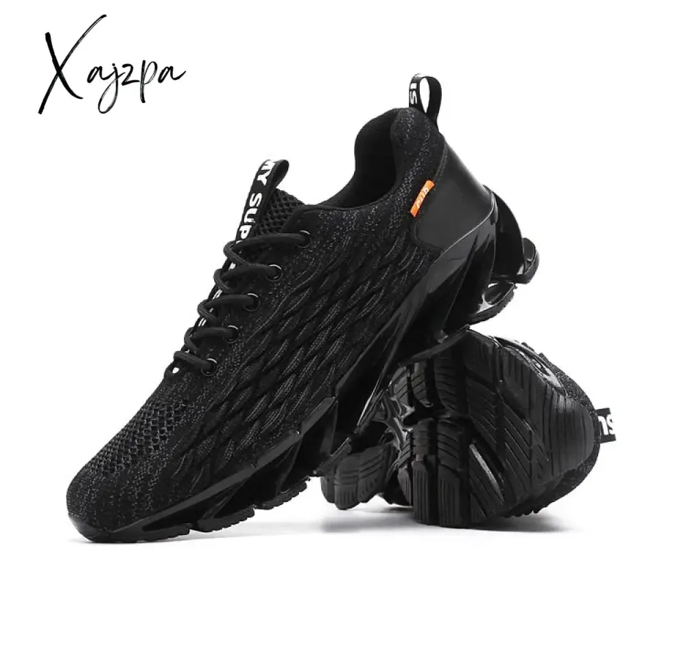 Xajzpa - Men's sneakers running shoes new fashion shock absorption soft comfortable breathable casual running men's trend shoes